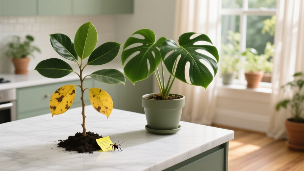 Mealybug Control for Yellowing Indoor Plants