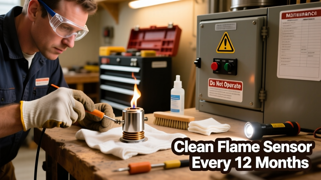 How to Prevent a Dirty Furnace Flame Sensor