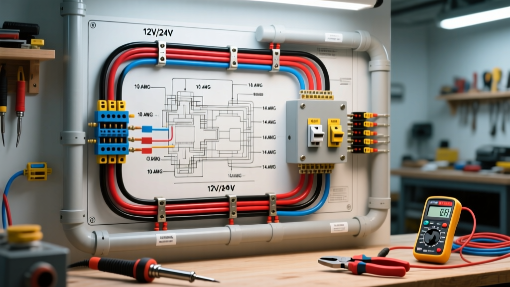 Electrical Wiring Diagram for Boats: Wire Gauge & Color Code Guide