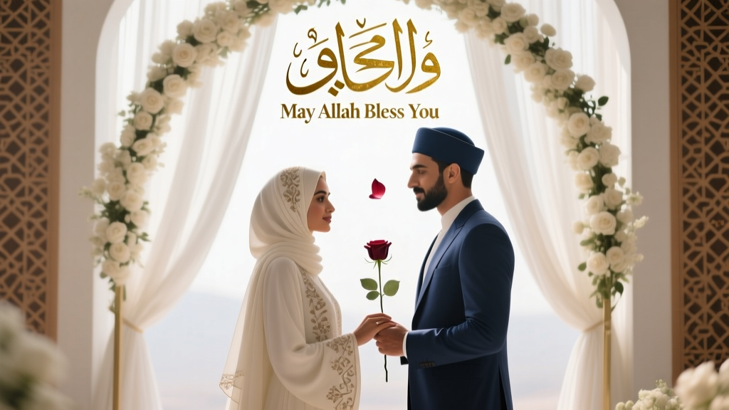 May Allah Bless You Wedding Wishes (2026)