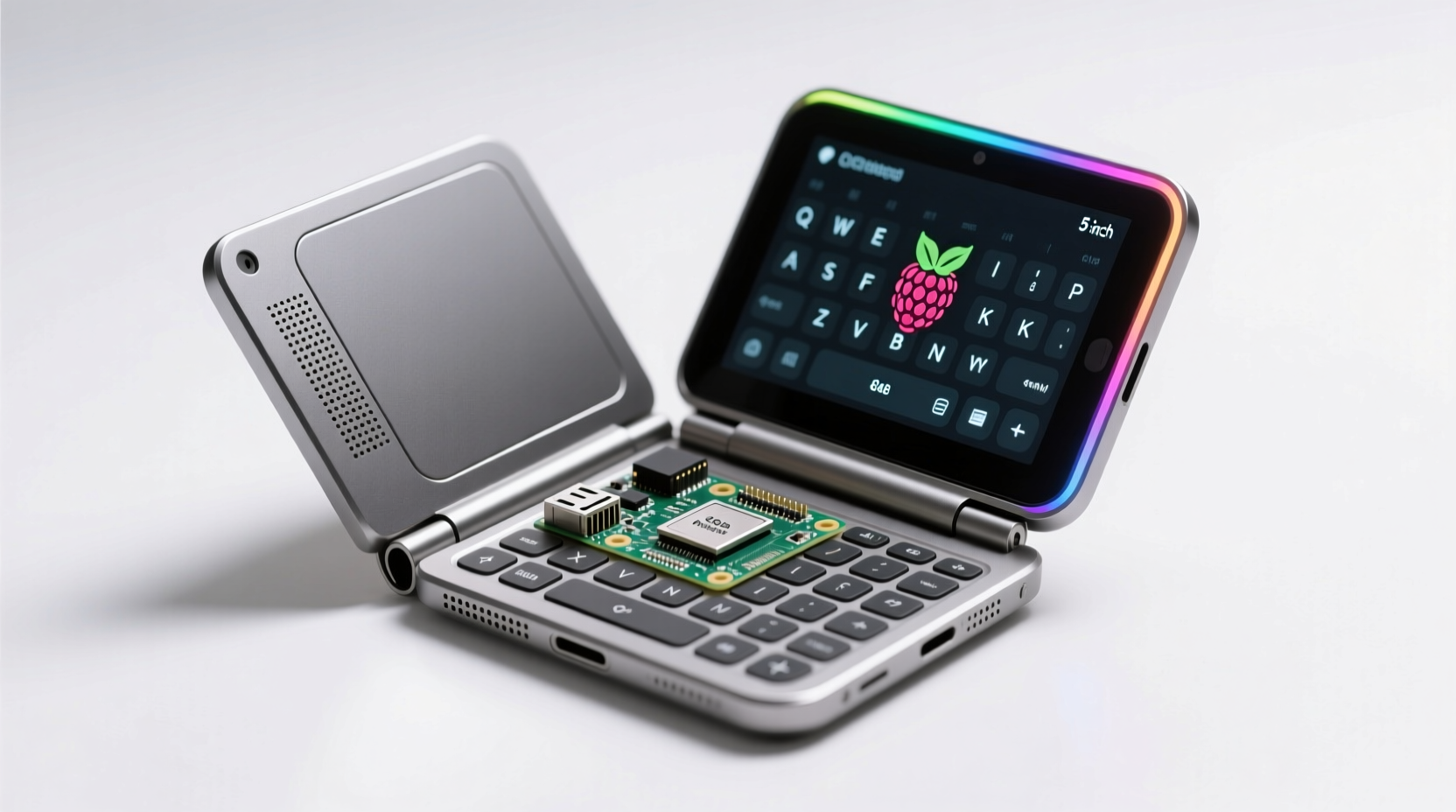 build a tiny foldable raspberry pi powered pocket comp