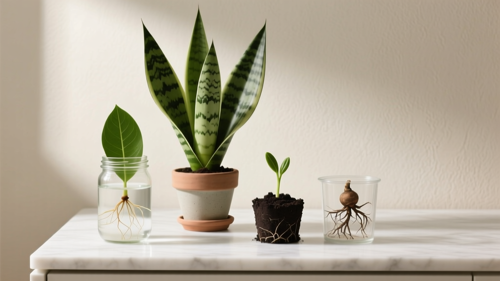 Small Snake Plant Propagation: 3 Foolproof Methods (2026)