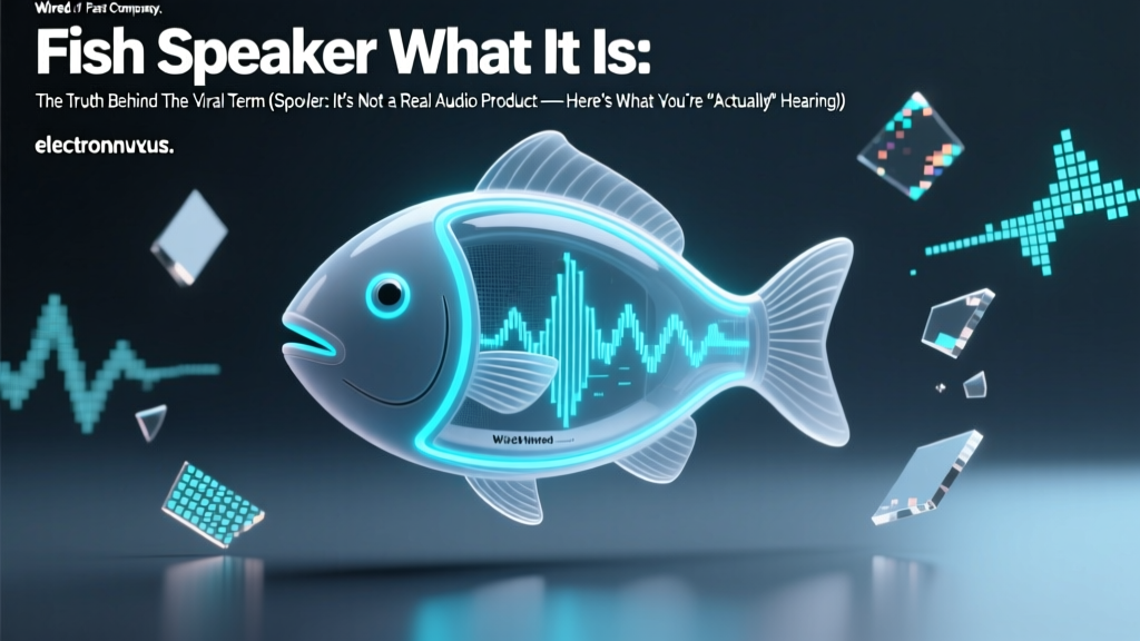 Fish Speaker What It Is: The Truth Behind the Viral Term (Spoiler: It’s Not a Real Audio Product — Here’s What You’re *Actually* Hearing)