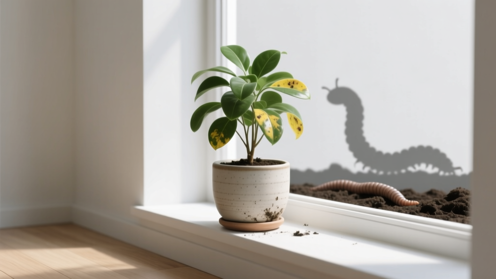 Worms in Low-Light Indoor Plants? Why It’s a Mistake