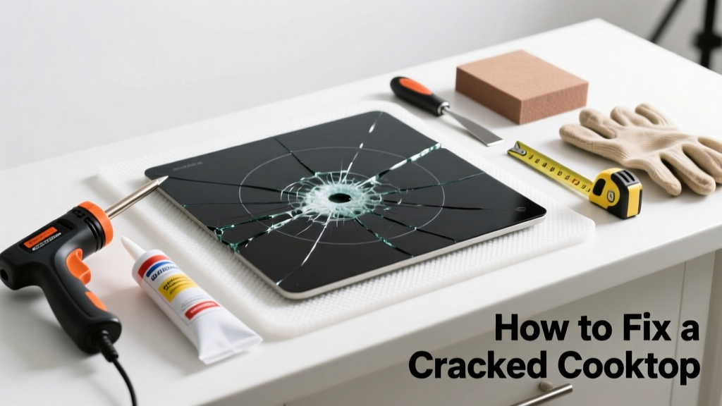 How to Fix a Cracked Cooktop: DIY Repair Guide