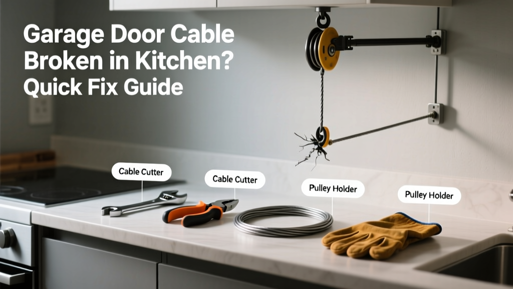 Garage Door Cable Broken in Kitchen: Quick Fix Guide