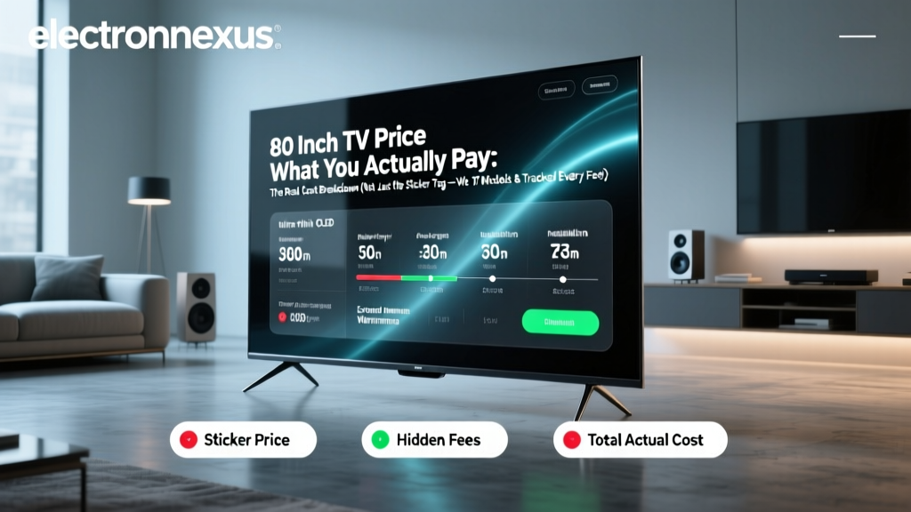 80 Inch TV Price What You Actually Pay: The Real Cost Breakdown (Not Just the Sticker Tag — We Tested 17 Models & Tracked Every Fee)