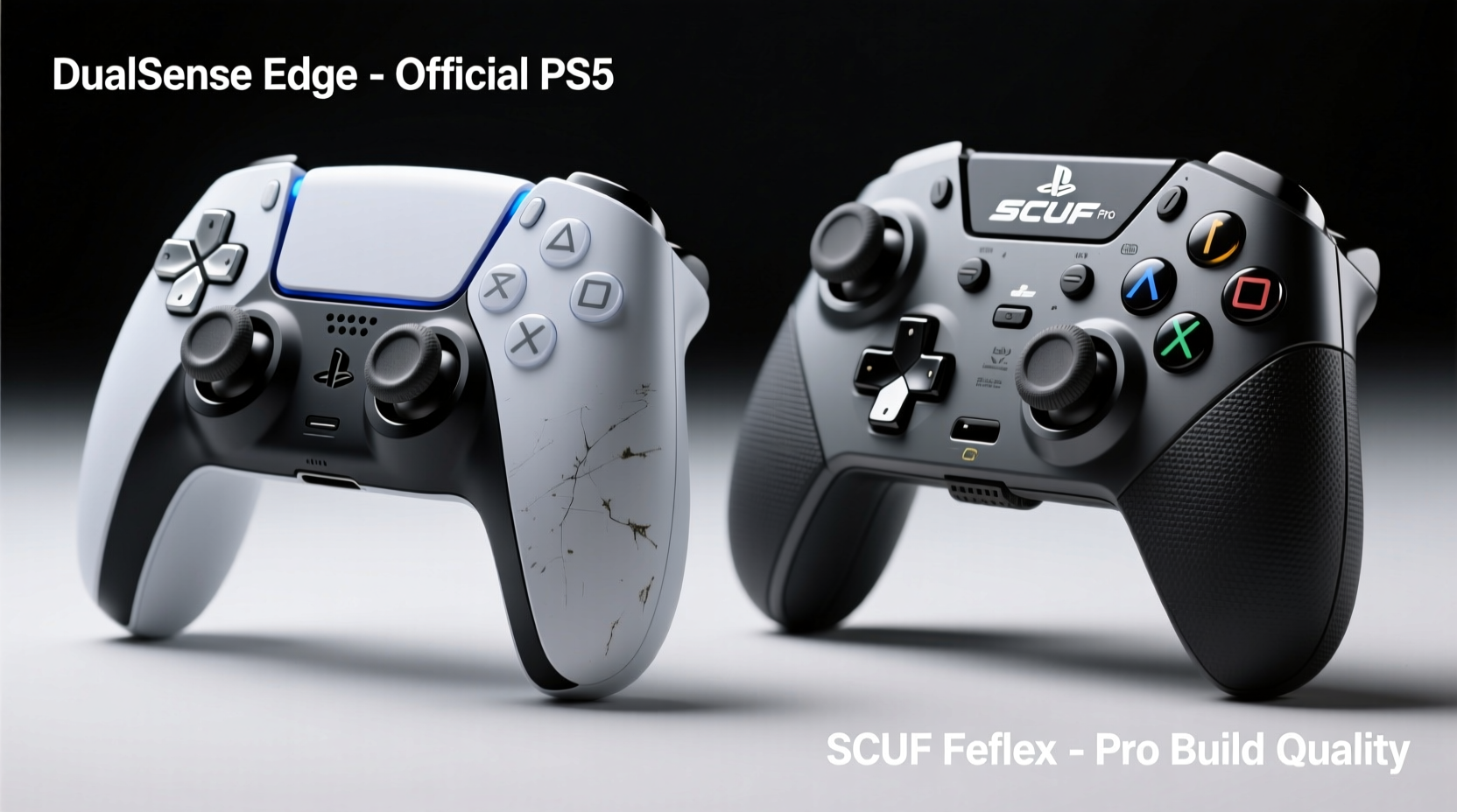 ps5 edge controller vs scuf reflex is the official pro controller actually better built