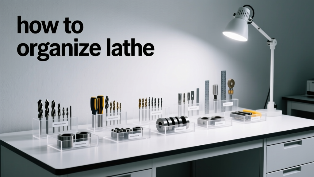 How To Organize a Lathe: A Practical, Space-Efficient Workshop System for Machinists