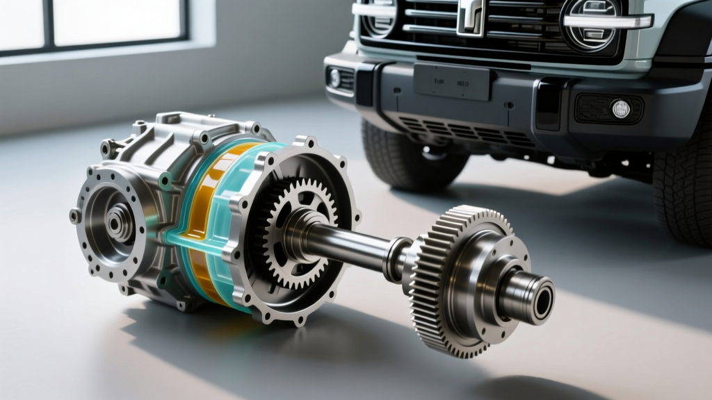 How the Transfer Case and Front End Differential Work Together