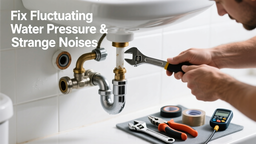 Fix Fluctuating Water Pressure and Strange Noises
