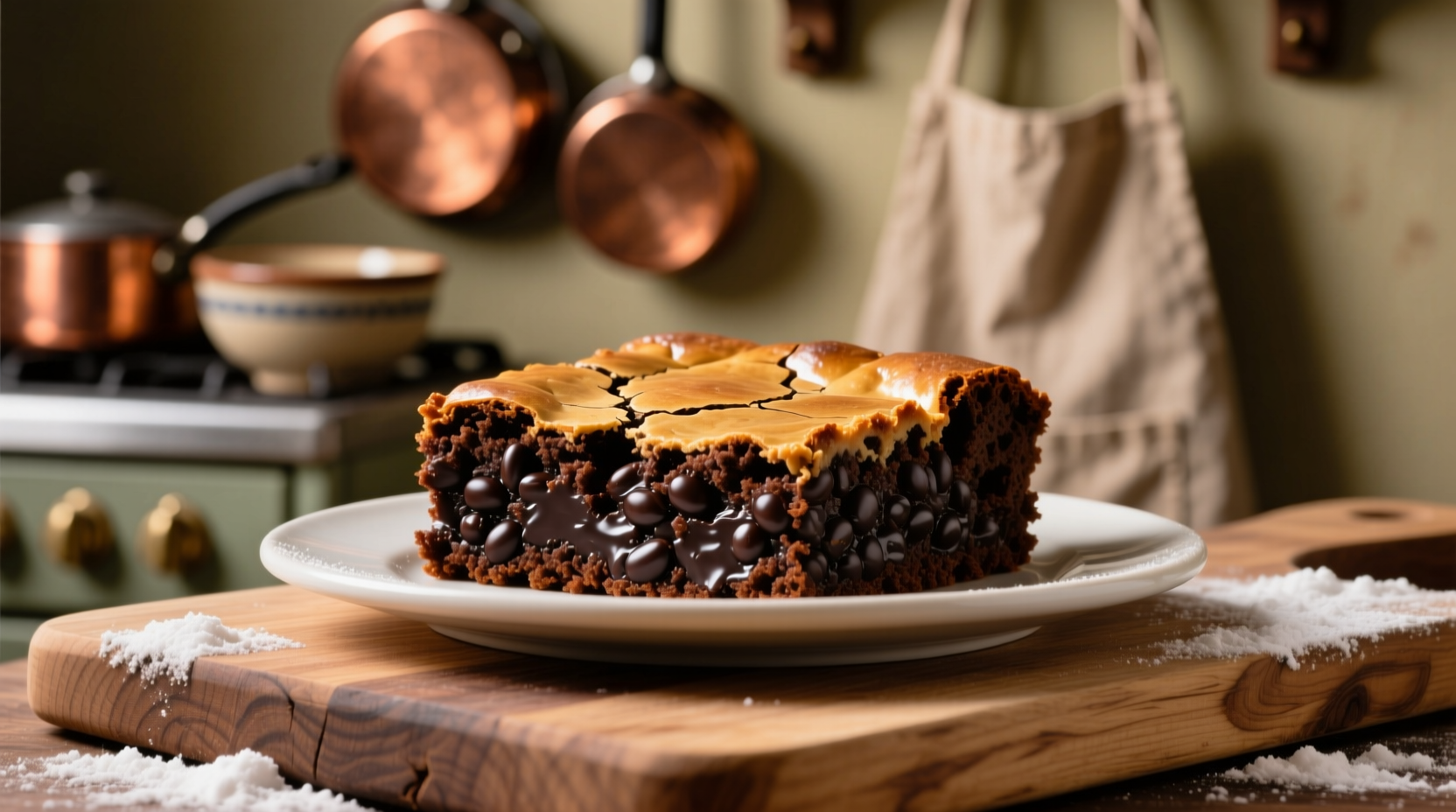 fudgy black bean brownies
