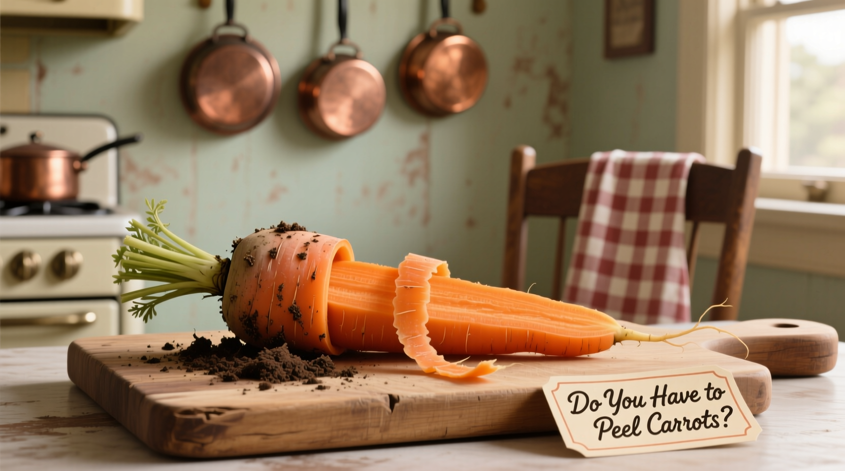 do you have to peel carrots