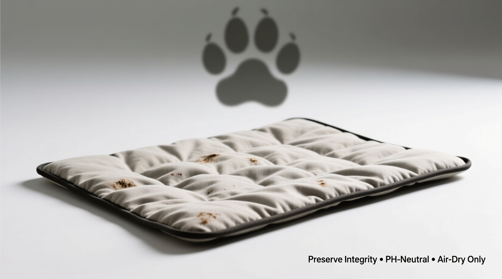 how to clean pet crate pads without peeling