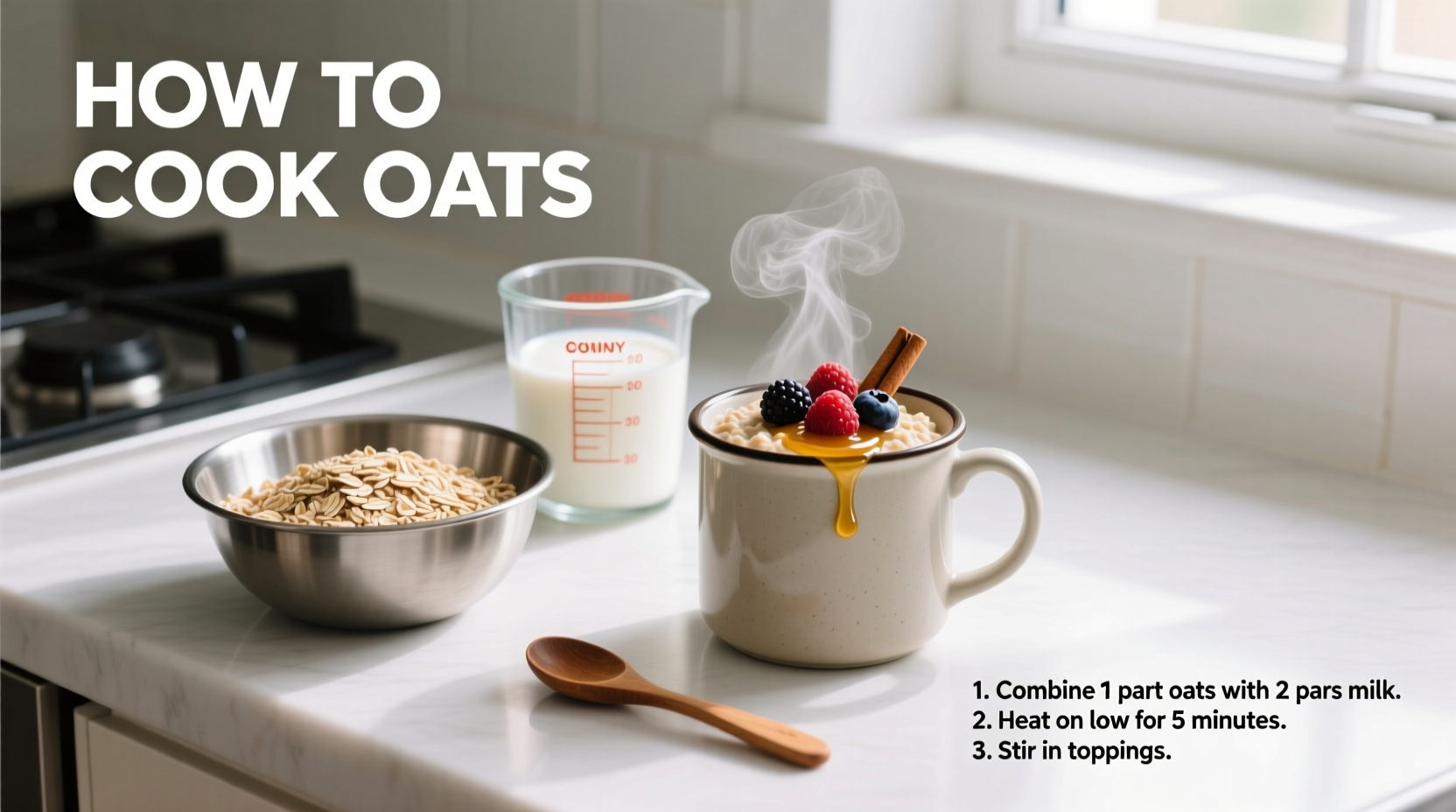 how to cook oats