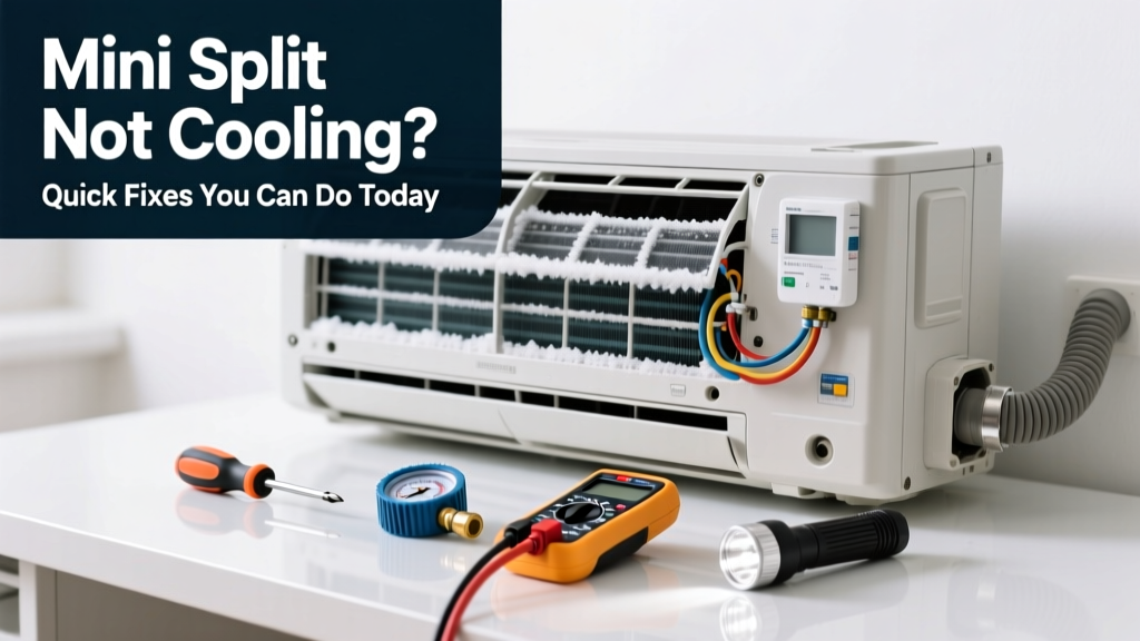 Mini Split Not Cooling? Quick Fixes You Can Do Today