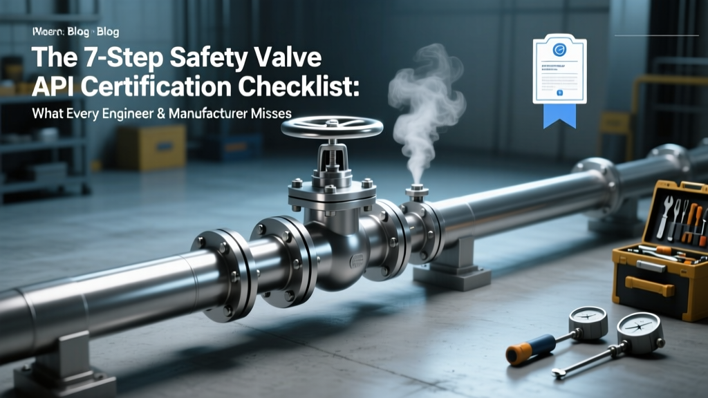 API Safety Valve Certification: 7-Step Checklist