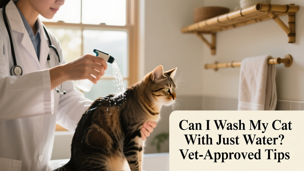 Can I Wash My Cat with Just Water? Vet-Approved Bathing Tips