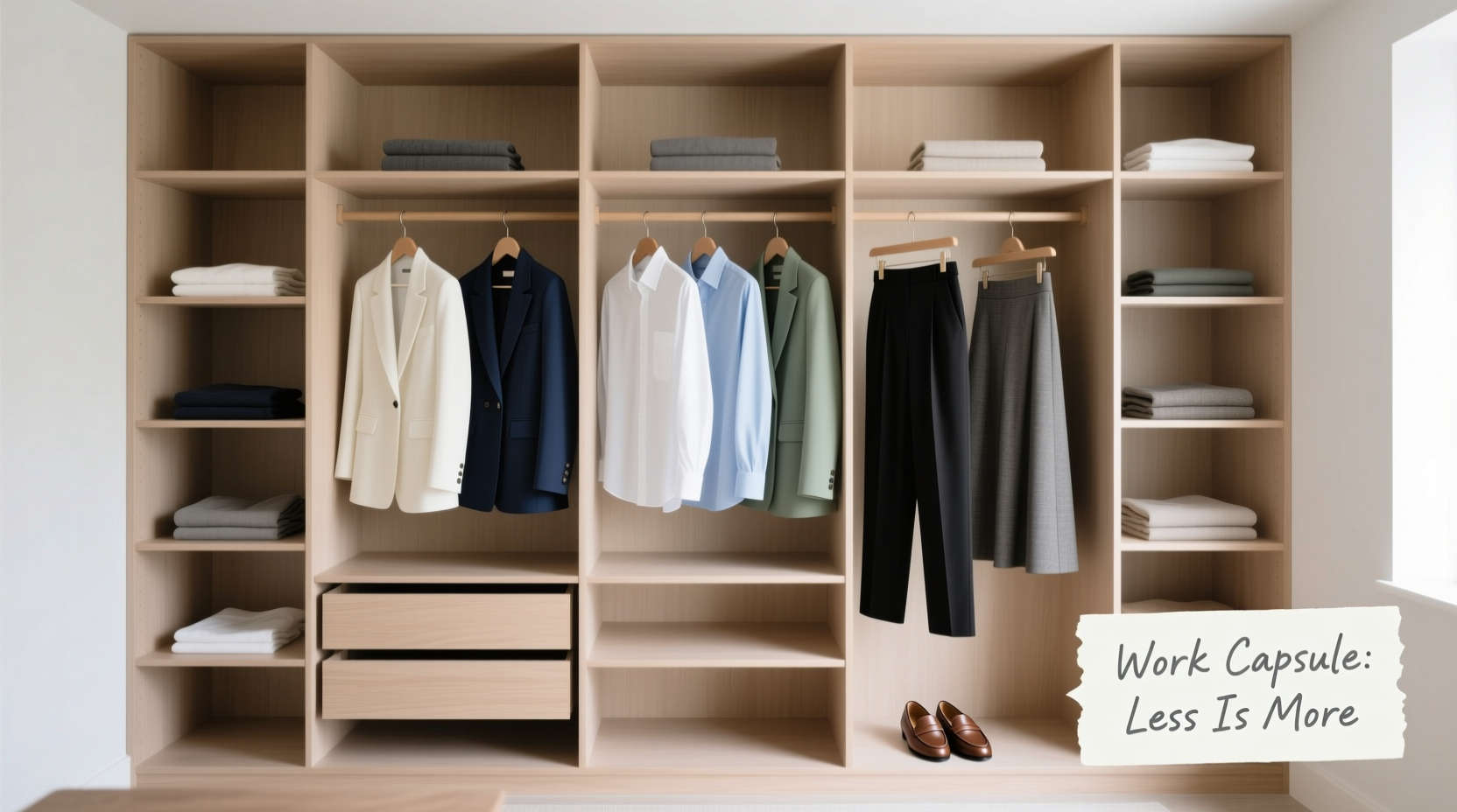 minimalist wardrobe guide how to create a capsule collection for work