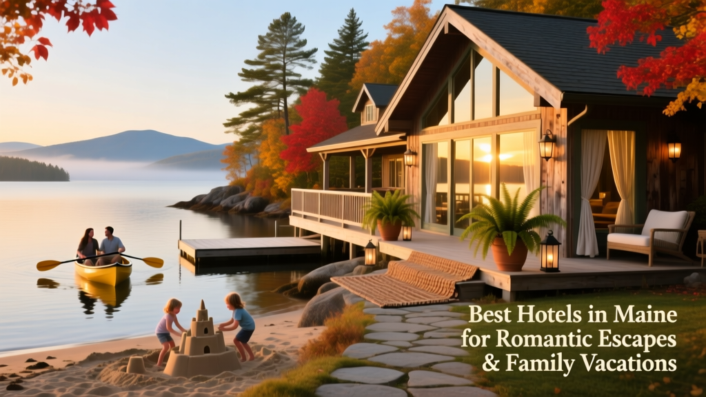 The Best Hotels in Maine for Romantic Escapes and Family-Friendly Vacations