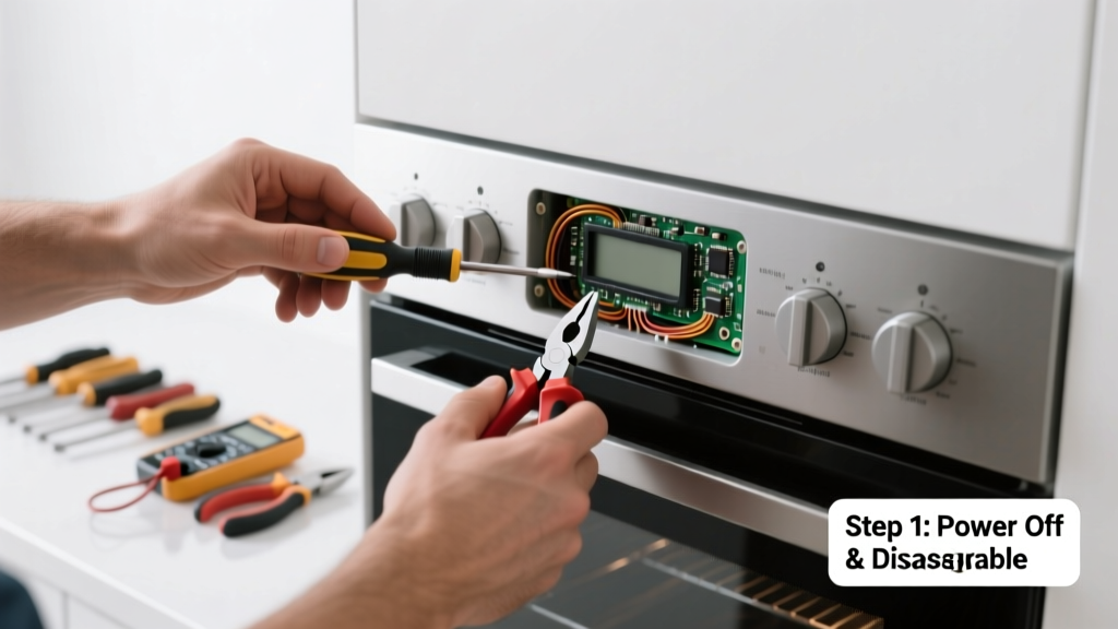 How to Fix a Blank Oven Control Panel
