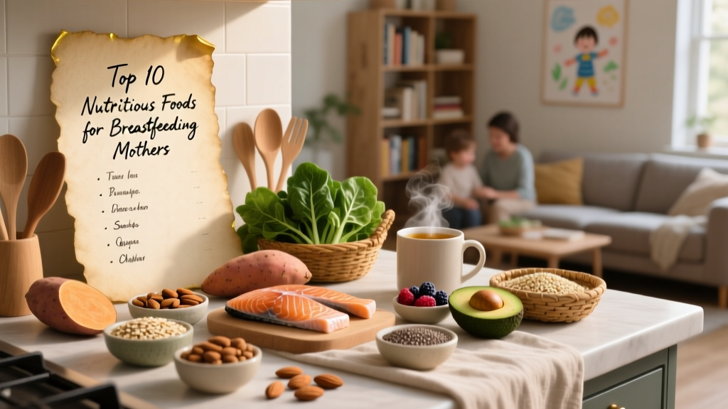 The Most Nutritious Foods for Breastfeeding Mothers: Science-Backed Choices That Support Milk Supply and Maternal Health