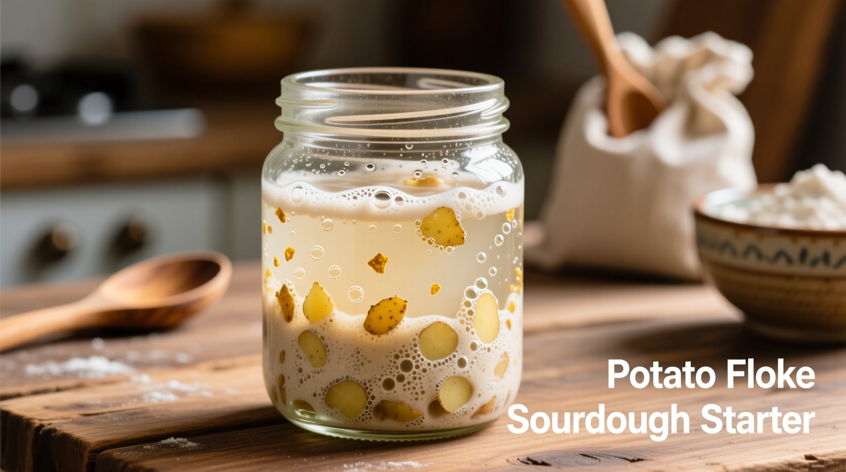 Potato Flake Sourdough Starter: Fast & Reliable Method