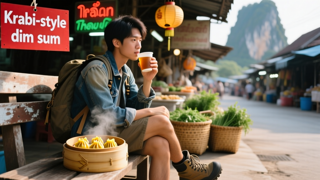 Photo Favorite Krabi Style Dim Sum: Street-Smart Dim Sum Culture in Southern Thailand
