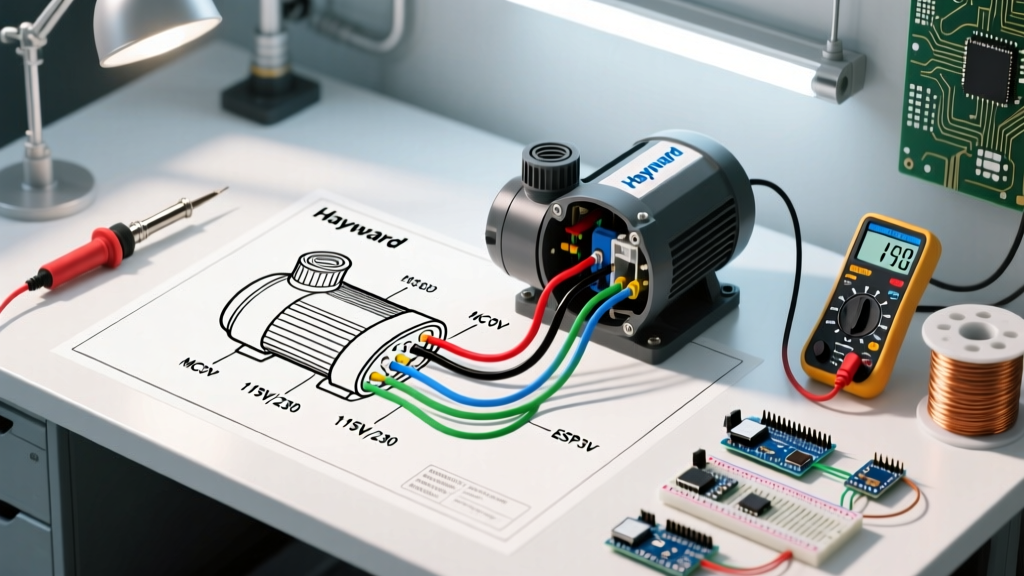 Step-by-Step Wiring Diagram for Hayward Pool Pump Installations