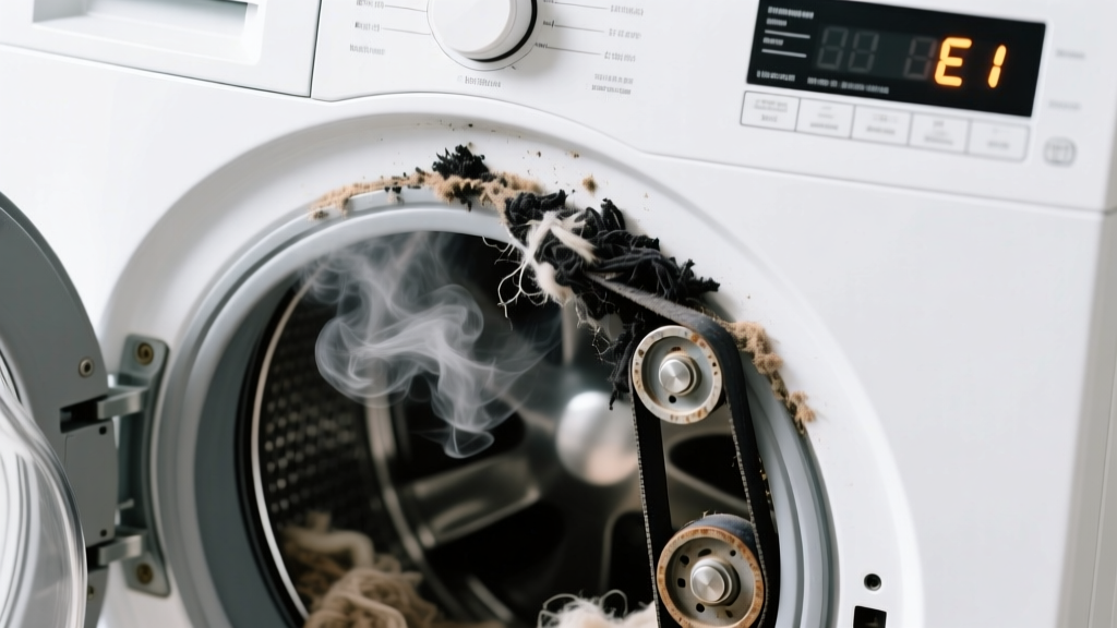 Dryer Making Noise and Smelling Bad: Quick Diagnosis