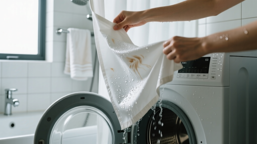 Tested: How to Get Sweat Out of Shower Curtain Fast