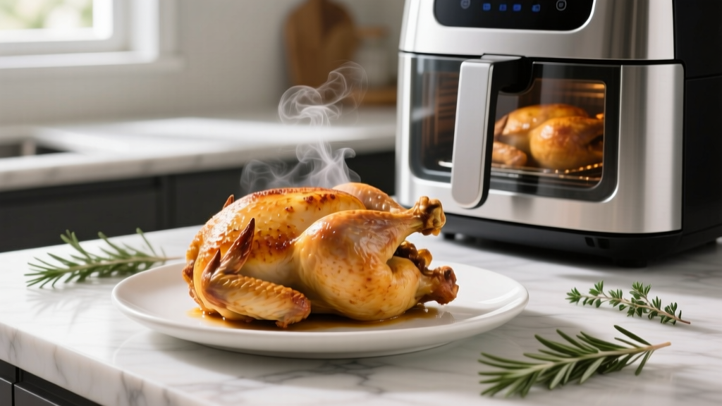 How Long to Cook a Whole Chicken in Air Fryer?
