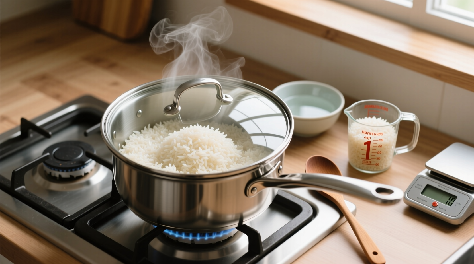 how to cook jasmine rice on stove
