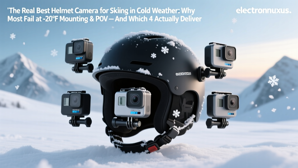 The Real Best Helmet Camera for Skiing in Cold Weather: Why Most Fail at -20°F Mounting & POV — And Which 4 Actually Deliver