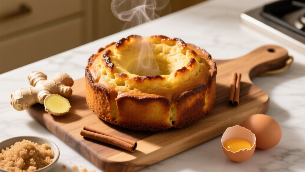 Air Fryer Ginger Cake: Crispy-Edged & Moist in 25 Min