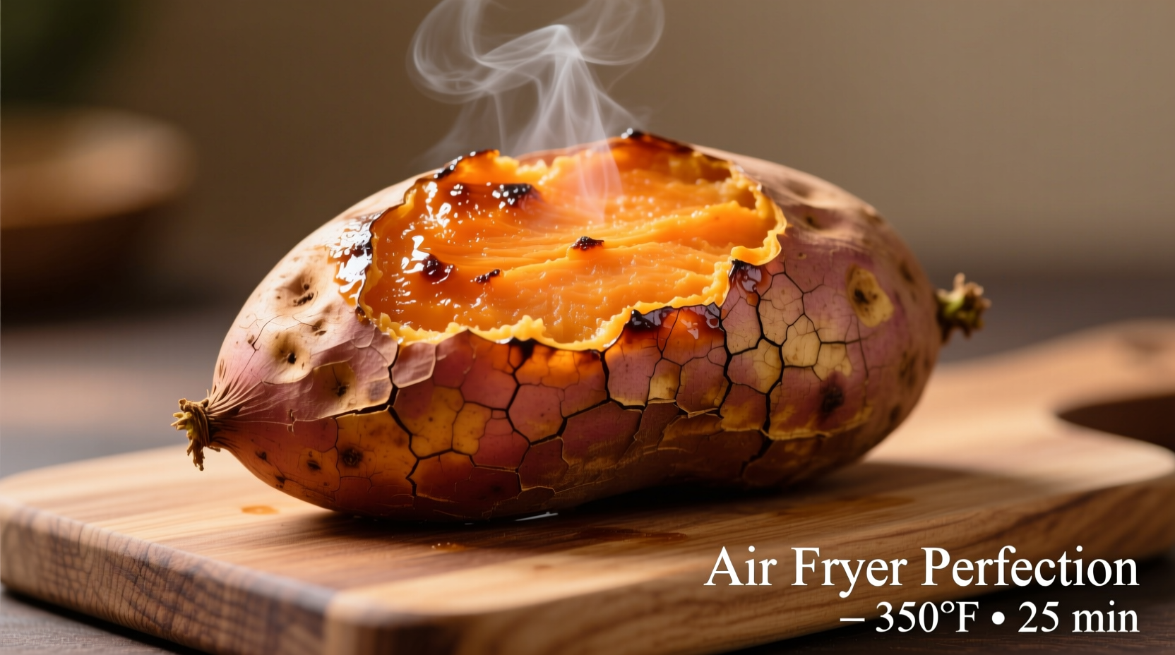 air fry a sweet potato  fast  crispy   oil free guide