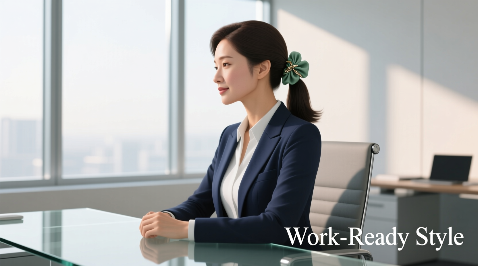 can you really style a scrunchie for work or is it stuck in casual mode