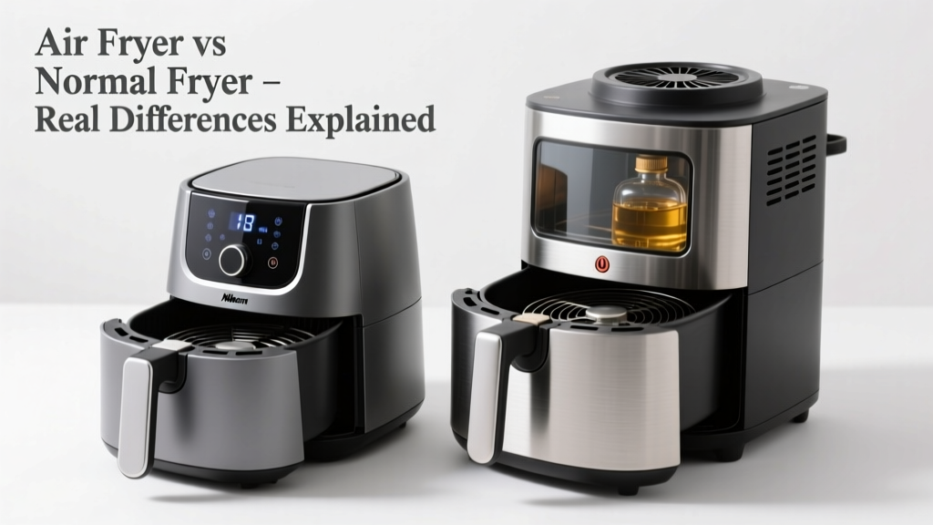Air Fryer vs Normal Fryer: Real Differences Explained