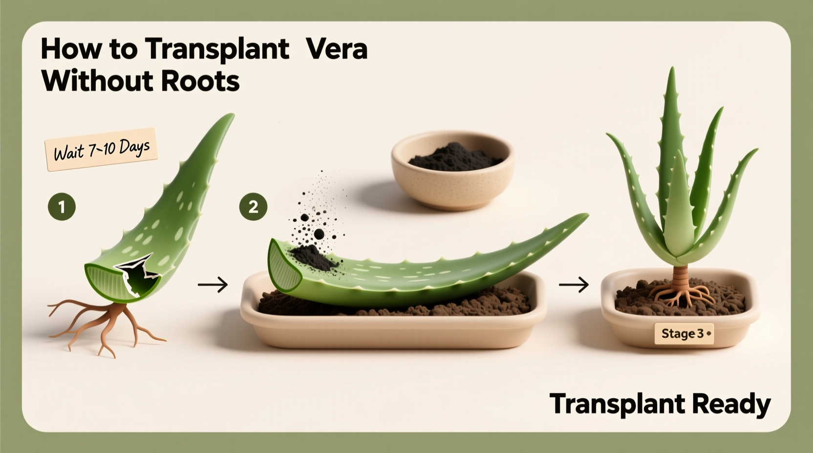 Grow Aloe Vera From Cuttings | TheHomeSprouts