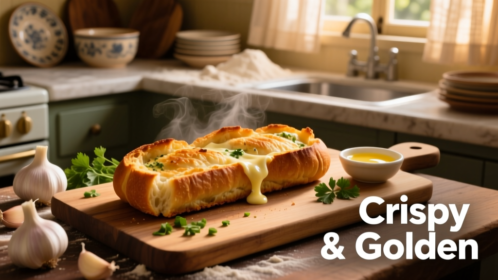 Air Fryer Frozen Garlic Bread: Crispy, Golden & Oil-Light