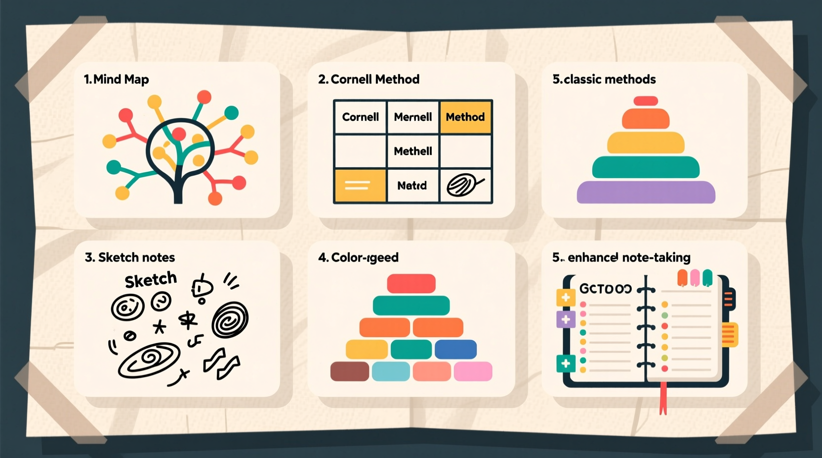 Five Classic Ways to Boost Your Note Taking (Evidence-Based)