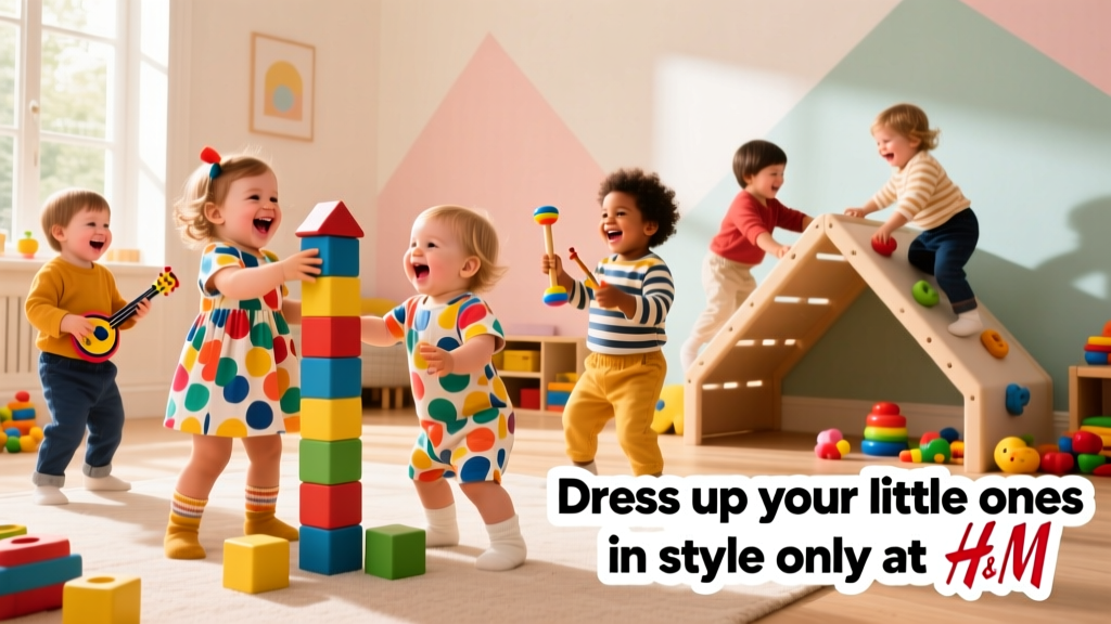 Dress Up Your Little Ones in Style—Only at H&M Video: Practical, Playful, and Planet-Conscious Fashion for Toddlers