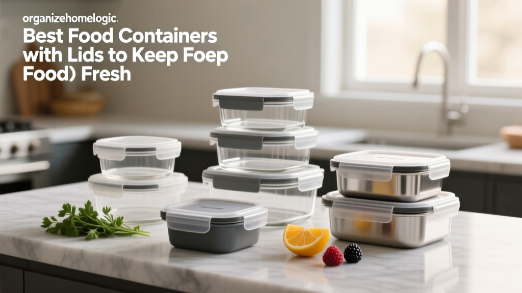 Best Food Containers with Lids to Keep Food Fresh