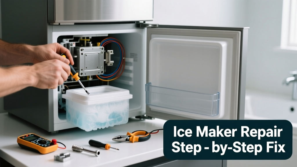 Bathroom Refrigerator Ice Maker Not Working Fix