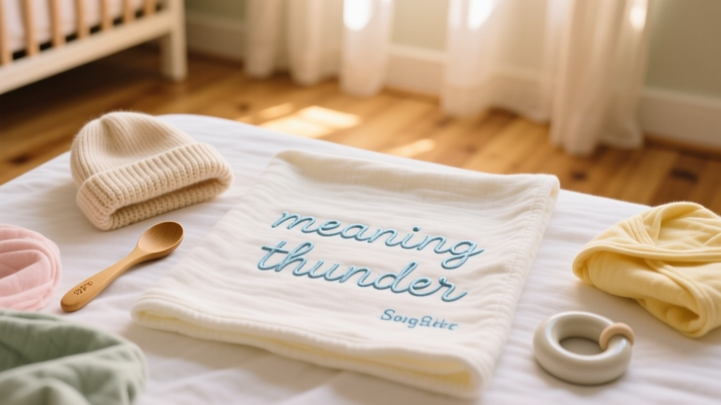 What Does 'Meaning Thunder' Really Signify in Infant Development and Parenting Culture?