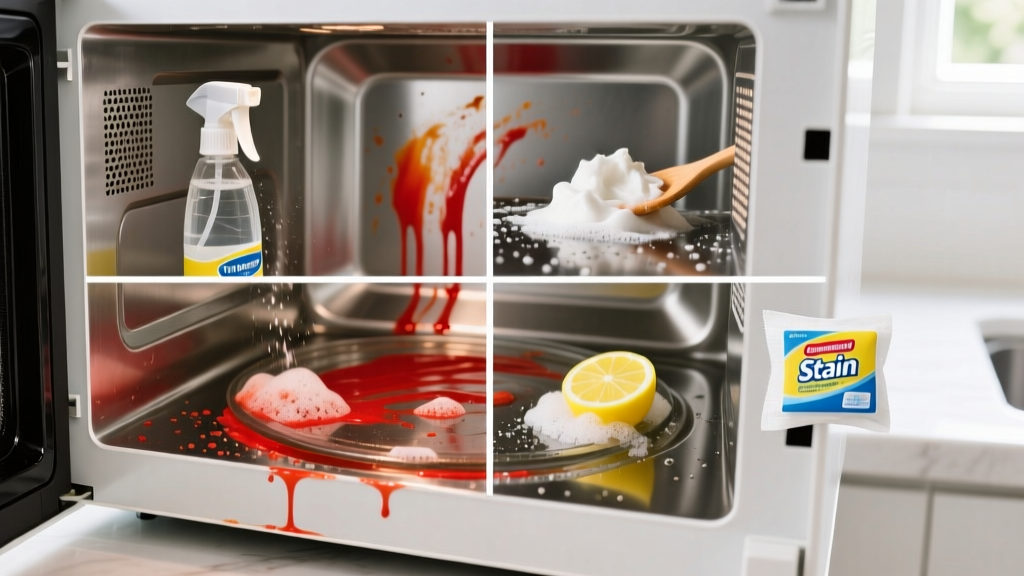 Tested: How to Get Food Coloring Out of Microwave Fast