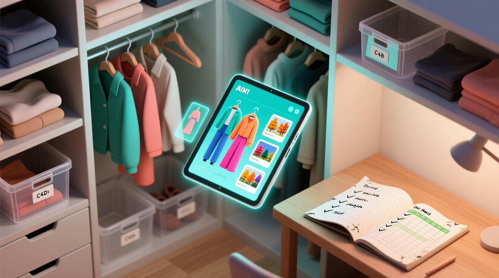 closet inventory spreadsheet vs ai apps