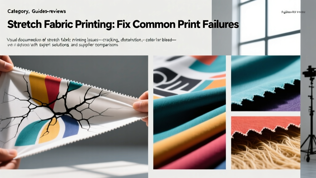Stretch Fabric Printing: Fix Common Print Failures