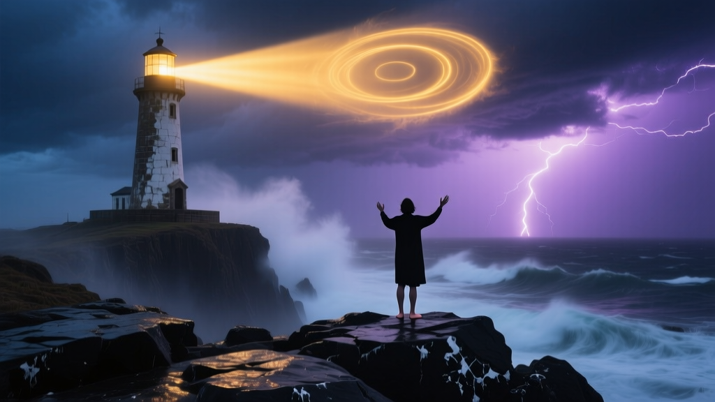 Lighthouse Feeling Awe: Emotional Dream Meaning