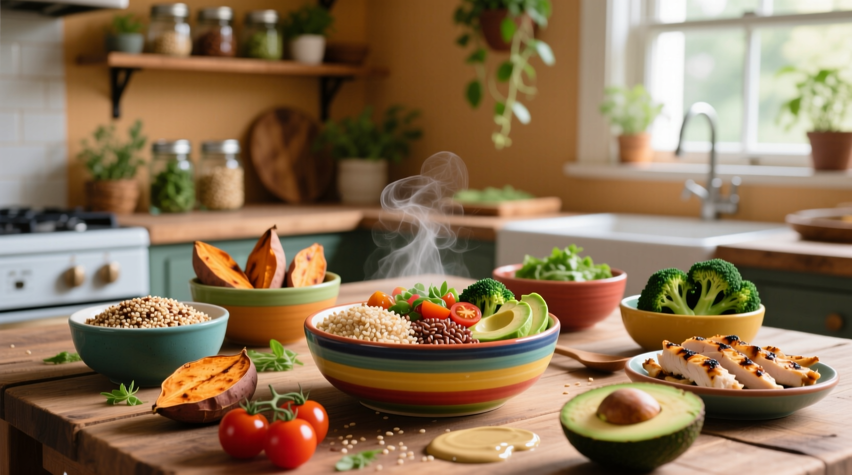 diy grain bowls to make tonight